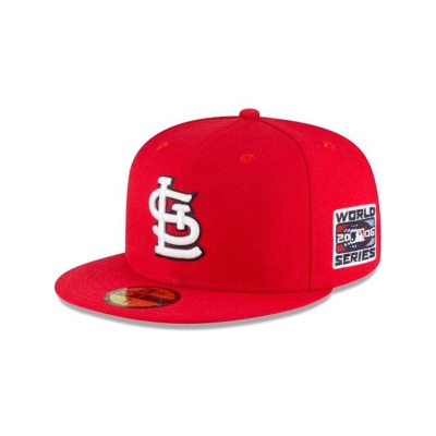 St. Louis Cardinals Gorra | New Era MLB 2006 World Series Wool 59fifty Fitted Cap Mexico - Rojos